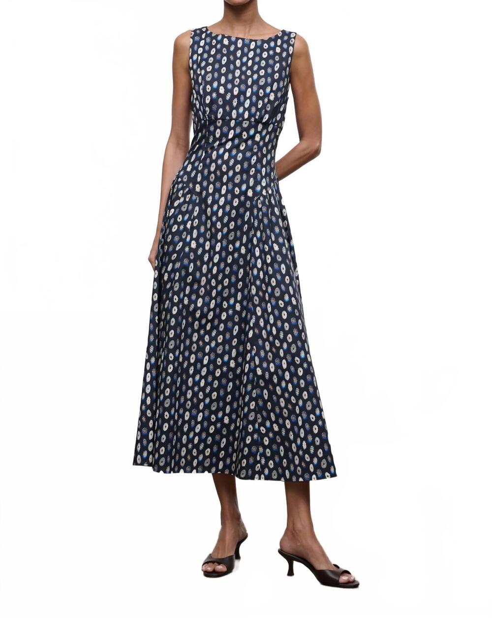 NEW STAUD gwen dress in glasswork